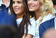 Paulo Pogba draugė ir Raphaelio Varane draugė Camille Tytga