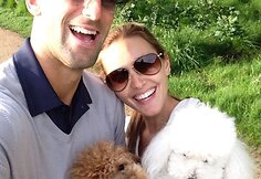 Novakas Džokovičius ir Jelena Ristič