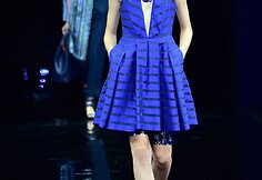 Agnė Končiūtė &bdquo;Emporio Armani&ldquo; kolekcijos pristatyme