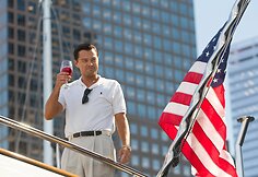 Leonardo DiCaprio filme „Volstrito Vilkas“ (2013 m.)