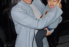 Kim Kardashian su dukra North Niujorke