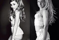 Liamas Martinas imituoja Arianą Grande
