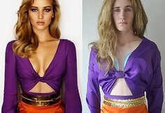 Liamas Martinas imituoja Jennifer Lawrence