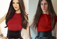 Liamas Martinas imituoja Kendall Jenner