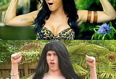 Liamas Martinas imituoja Katy Perry