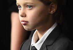 Brado Pitto ir Angelinos Jolie dukra Shiloh