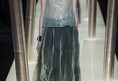 Kristina Petrošiūtė „Giorgio Armani“ kolekcijos pristatyme
