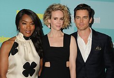 Angela Bassett, Sarah Paulson ir Mattas Bomeris