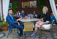 Agnė Byčiūtė-Jankauskienė su vyru Andriumi