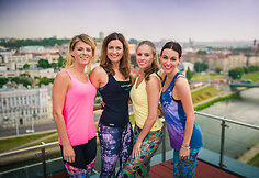 Vilija Matačiūnaitė, Eglė Afanasjeva, Agnė Kavaliauskaitė ir Oksana Zlatkovaitė