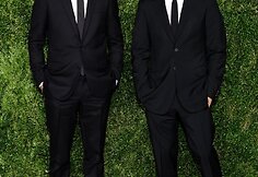 „Proenza Schouler“ dizaineriai Jackas McCollough ir Lazaro Hernandezas