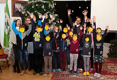 Linas Adomaitis vaikų globos namuose