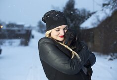 Skaiva Kraujalė su augintiniu