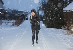 Skaiva Kraujalė su augintiniu