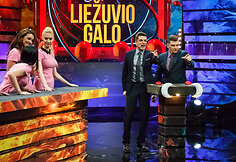 Laidos „Ant liežuvio galo“ filmavimas