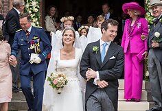 Belgijos princesės Alix de Ligne ir grafo Guillaume'o de Dampierre'o vestuvės