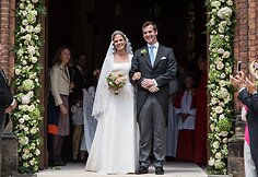 Belgijos princesės Alix de Ligne ir grafo Guillaume'o de Dampierre'o vestuvės