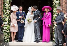 Belgijos princesės Alix de Ligne ir grafo Guillaume'o de Dampierre'o vestuvės