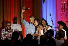 Barackas Obama su dukra Malia