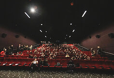 Grupės &bdquo;ba.&ldquo; vaizdo klipo pristatymas kino salėje