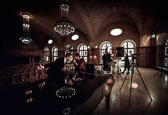 Pauliaus Stalionio vaizdo klipo filmavimas