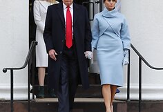 Donaldas Trumpas ir Melania Trump
