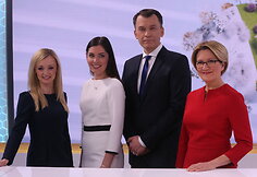 Ugnė Galadauskaitė, Eglė Daugėlaitė, Marijus Žiedas ir Eglė Bučelytė