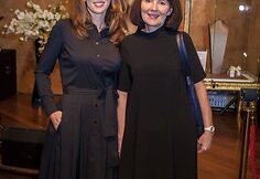 Žilvino Šilgalio sužadėtinė Kristina Kiršytė (kairėje)