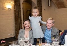 Viktorija Mauručaitė ir Artūras Butkevičius su dukra