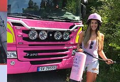 Kar&scaron;čiausia gaisrininkė pasaulyje Gunn Narten
