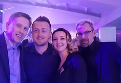 Artūras Butkevičius, Mantas Katleris, Viktorija Mauručaitė ir Aras Vėberis
