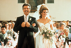 Tomas Skerrittas ir Julia Roberts filme &bdquo;Plieninės magnolijos&ldquo; (1989 m.)