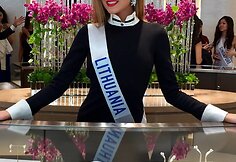 Patricija Belousova grožio konkurse &bdquo;Miss International 2017&ldquo; Japonijoje