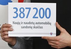 Naujų ir naudotų automobilių sandorių skaičius
