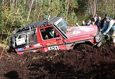 „4x4 gladiatoriai“ varžybų akimirka
