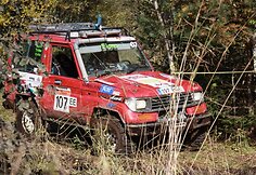 „4x4 gladiatoriai“ varžybų akimirka