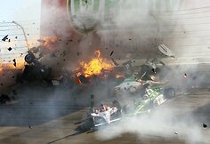 Tragiška avarija „IndyCar“ lenktynėse Las Vegase