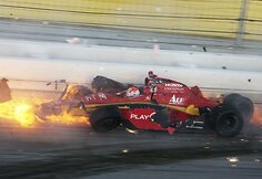 Tragiška avarija „IndyCar“ lenktynėse Las Vegase