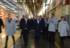 Naujos &bdquo;AVTOVAZ&ldquo; gamybos linijos Toljatyje pristatymas