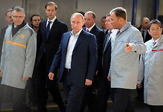Naujos &bdquo;AVTOVAZ&ldquo; gamybos linijos Toljatyje pristatymas