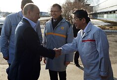 Naujos &bdquo;AVTOVAZ&ldquo; gamybos linijos Toljatyje pristatymas