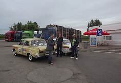 Senovinių &bdquo;Moskvitch&ldquo; kelionė į Čekiją