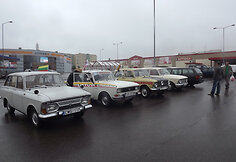 Senovinių &bdquo;Moskvitch&ldquo; kelionė į Čekiją