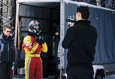 &bdquo;Volkswagen Castrol Cup&ldquo; fotosesija Plytinės kartodrome