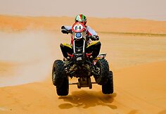 &bdquo;Abu Dhabi Desert Challenge&ldquo;: pirma diena