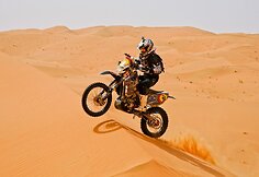 &bdquo;Abu Dhabi Desert Challenge&ldquo;: pirma diena