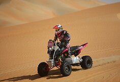 &bdquo;Abu Dhabi Desert Challenge&ldquo;: smėlėtas pirmadienis