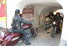 Vilniaus evangelikų liuteronų bažnyčioje palaiminta Lietuvos motociklistų klubo vėliava