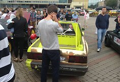 Pasiruošimas šoninio slydimo varžyboms Daugpilyje