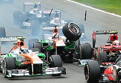 F-1 lenktynės Monzos trasoje Italijoje